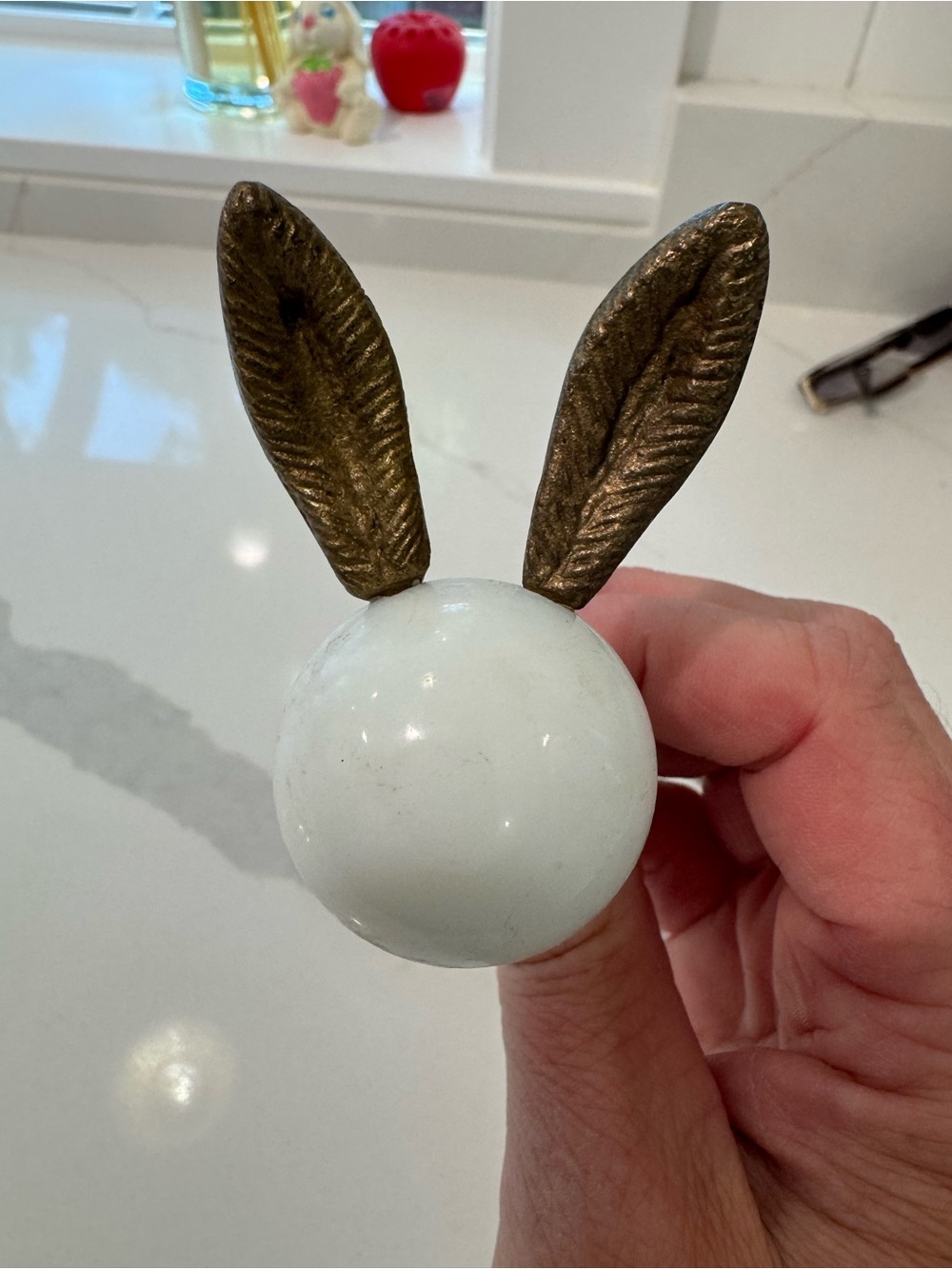 Anthropologie Bunny Rabbit Cottage Core Vintage Knobs. 5 Pack
